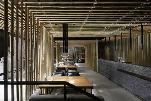 秀峰如何让餐厅设计玩转中国风？几根竹子让你眼前一亮！